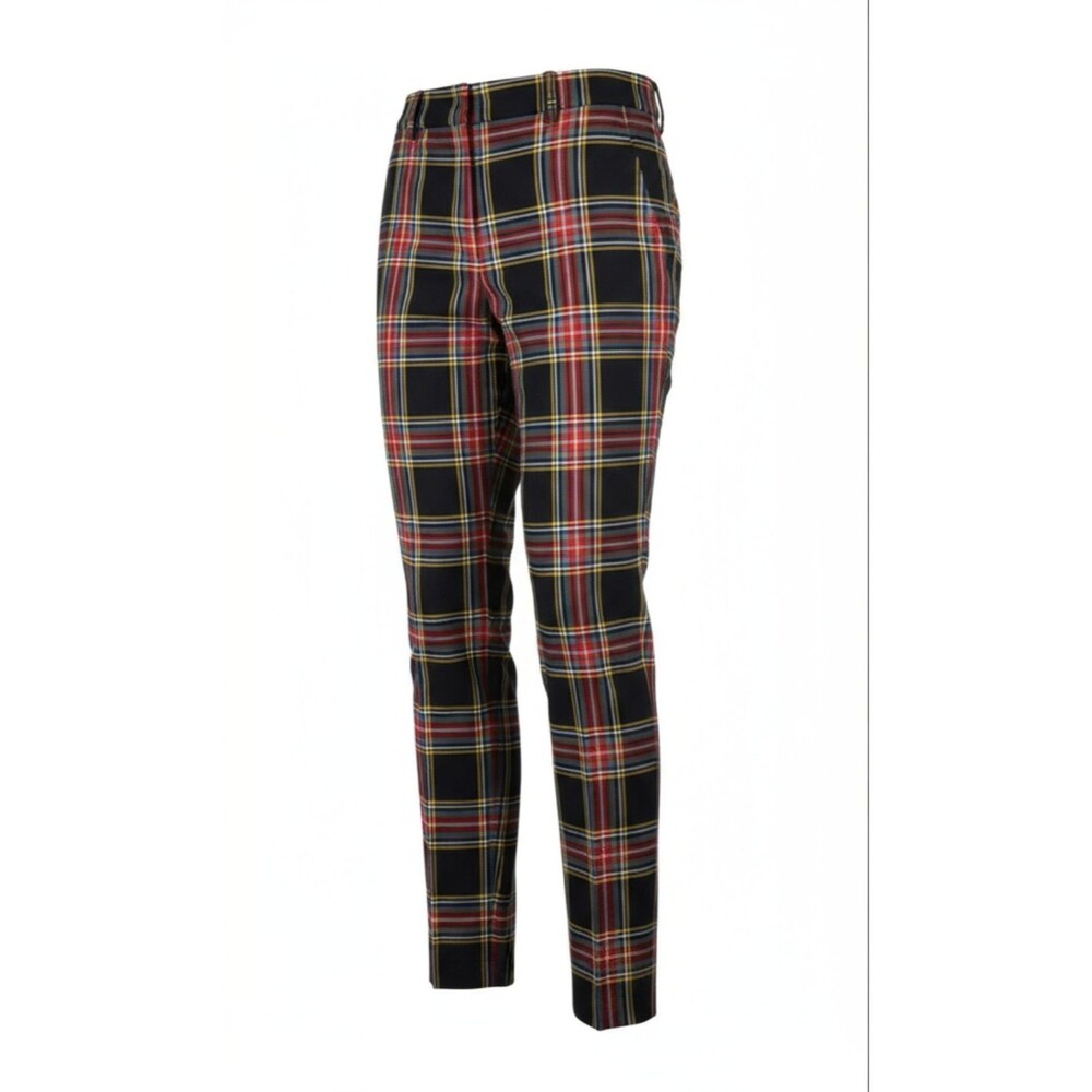 NWT J Crew Full Length Ruby Pant in Stewart Tartan Plaid Wm Size 4